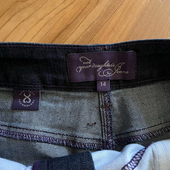 NYDJ Midnight Blue Pencil Skirt - Picture 3 of 4